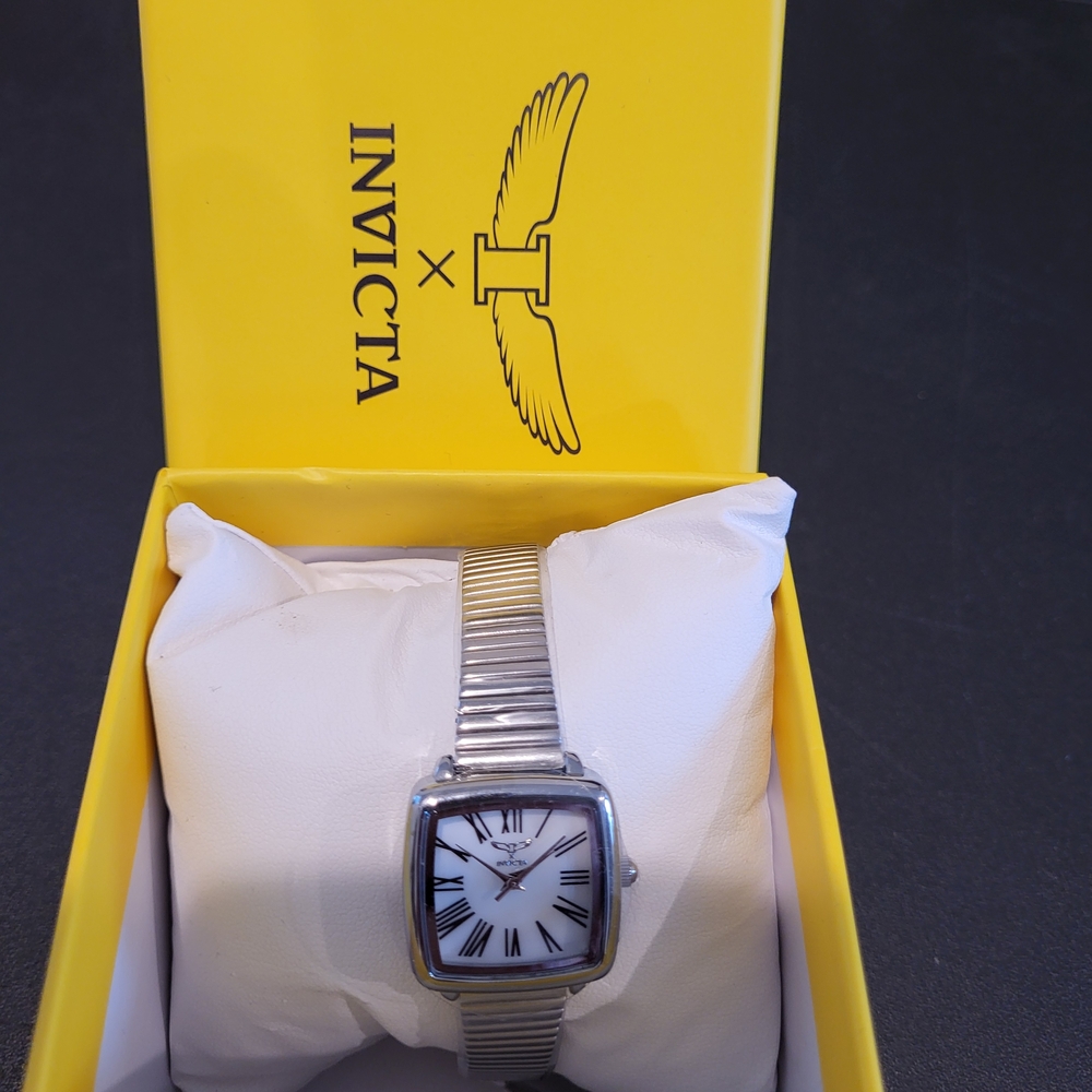 Invicta Silver and White Men's Watch